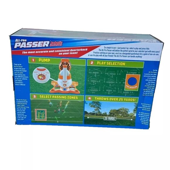 All-Pro Passer Football Robotic Quarterback Toy Kid Youth NEW Box 89888 Practice - Picture 3 of 6